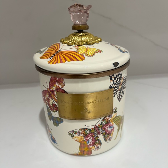 MacKenzie-Childs Other - MacKenzie-Childs Butterfly Canister